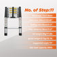 Aluminum Telescoping Ladder For Outdoor Work