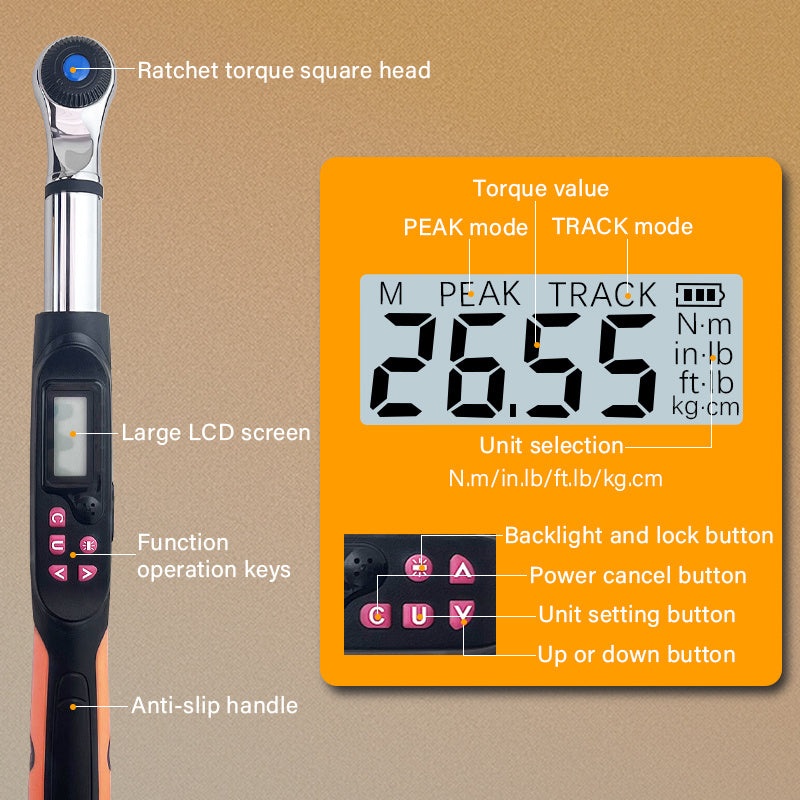 Digital Torque Wrench SN-2200CN