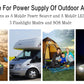 110V Camping Power Station,148Wh 200 W Solar Generator,40000mAh Emergency Power Supply Home Battery Backup For Camping