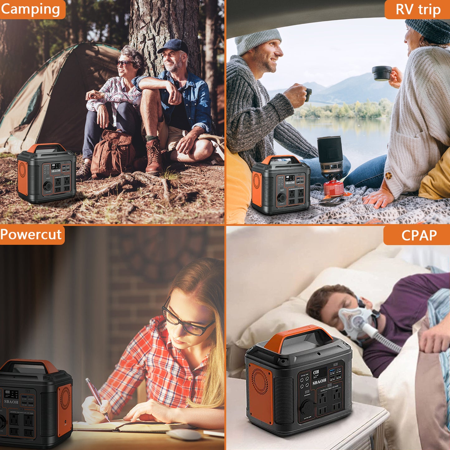 US Plug Portable Power Station P302,300W 296Wh Backup Lithium Battery,Solar Generator For Home And Outdoor Emergency Power Supply,Solar Panel Is Not Included