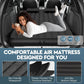 T ESLA Model Y Mattress- Inflatable Camping Bed Air Mattress For Model Y And SUV Travel,Foldable Air Mattress With Air Pump, 2 Air Pillows, And Storage Bag