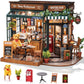 Rolife DIY Miniature House Kit Model Kits For Adults To Build Home Desk Bookshelf Decoration Tipsy Restaurant Craft Kits Hobbies For Adults Gift Idea For Girls Boys Kids