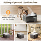 Wireless Charging Battery Driven 304 Stainless Steel Cat Automatic Induction Pet Water Fountain