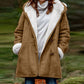 Winter Jackets For Women Sherpa Lined Jacket Women Duffle Toggle Coat Hooded Fleece Jacket