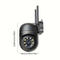 360  Wireless Camera Outdoor WiFi Night Vision Cam HD 1080P Home Security System