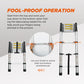 Aluminum Telescoping Ladder For Outdoor Work