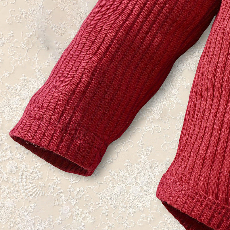 Newborn Baby Girl 'Hello I'm New Here' Romper Set Includes Floral Pants, Hat, Headband, & Coming Home Outfit