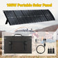 100W Portable Foldable Solar Charging Panel - High Efficiency With USB-C PD3.0, USB-A QC3.0 And DC 20V Output, Lightweight And Compact Design For Camping, Hiking, RV Outings And Outdoor Adventures
