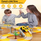 1Pc 340Pcs Construction Race Track Set Kids DIY Construction Toys STEM Flexible Car Track Playset Gift For Toddlers Boys Aged 3 4 5 6 Year Old
