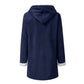 Winter Jackets For Women Sherpa Lined Jacket Women Duffle Toggle Coat Hooded Fleece Jacket