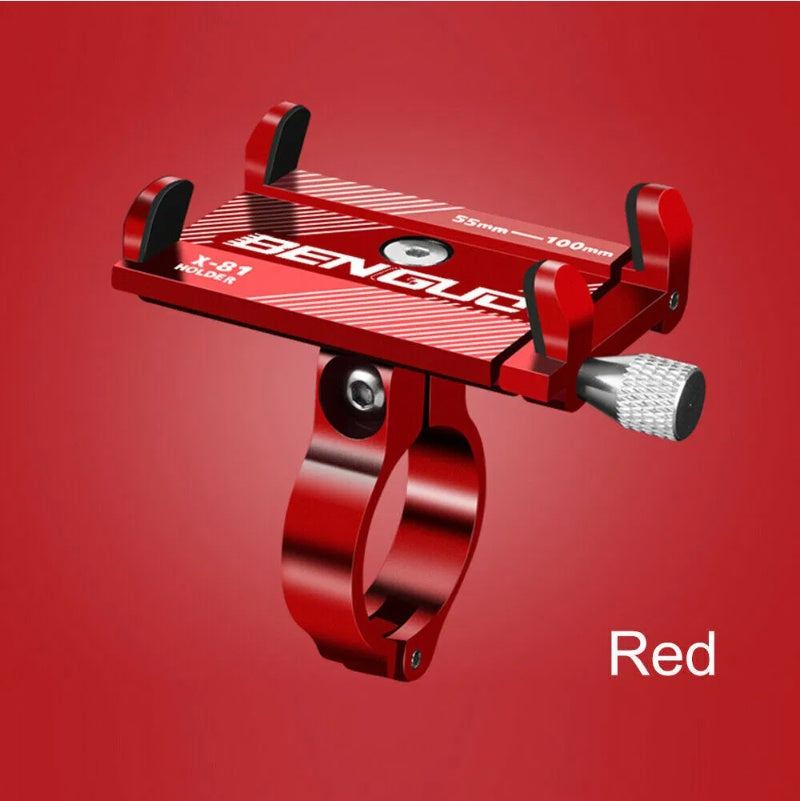 Aluminum Motorcycle Bike Bicycle Holder Mount Handlebar For Cell Phone GPS US