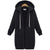 Hooded Long Sleeve Sweater Fleece Long Jacket