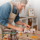 Rolife DIY Miniature House Kit Model Kits For Adults To Build Home Desk Bookshelf Decoration Tipsy Restaurant Craft Kits Hobbies For Adults Gift Idea For Girls Boys Kids