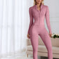 2025 Women's New Fitness Running Suit, Long Sleeved Sports Jacket, Tight Hip Pants Fitness Suit, Suitable For All Seasons
