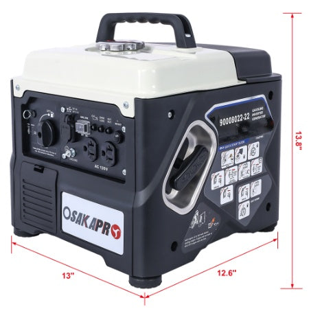 Portable Inverter Generator,1200W Ultra-quiet Gas Engine, EPA Compliant, Eco-Mode Feature, Ultra Lightweight For Backup Home Use  Camping  Item Code W46577461 First Available Date 2023-07-26 Return